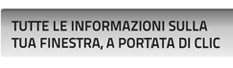 Tutte le informazioni sulla tua finestra, a portata di click